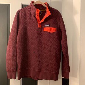 patagonia quilted snap pullover